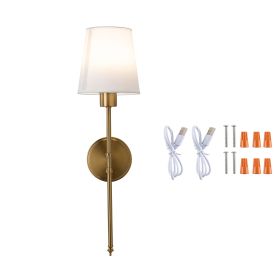 Battery Operated Wall Sconce Set of 2, 4000mAh Rechargeable Wireless Wall Lights with Remote Control, 30 Lighting Modes, 12 RGB Colors & Timer